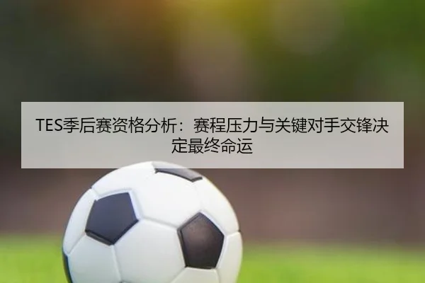 TES季后赛资格分析：赛程压力与关键对手交锋决定最终命运